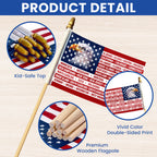 United States of America Handheld Flag, Patriotic Flag for 250th Anniversary