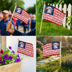 United States of America Handheld Flag, Patriotic Flag for 250th Anniversary