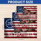 Flagwix Patriotic Cat Flag, 250 Years Maine Coon Cat 1776 2026 Grommet Flag