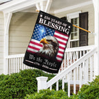 Patriotic 250 Years of Blessing Flag, We The People 1776 2026 American Flag Outdoor Decor