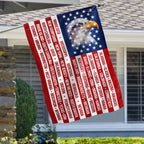 Patriotic American Flag, 50 States of America Flag for 250 Years Decor