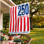 250th Anniversary Semiquincentennial Flag, United States 1776 2026 Patriotic Decor