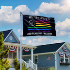 250 Years of Freedom LGBT Pride, We The People Means Everyone 1776 2026 Grommet Flag
