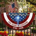One Nation Under God American Flag, 250 Years of Freedom Stars And Stripes Flag Decor