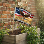 Patriotic Christian 250 Years Flag, God Bless America Handheld Flag Decor