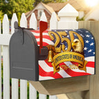 250 Years United States of America Flag Patriotic Mailbox Cover