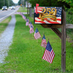 250 Years United States of America Flag Patriotic Mailbox Cover