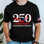 Patriotic 250 Years T-shirt, United States of America 1776 2026 Tee