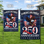 American Pride Flag, Patriotic 250th Anniversary Eagle 1776–2026 Flag Decor