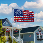 American Flag for 250th Anniversary, We The People 50 States Flag, 1776 2026 Grommet Flag