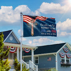 One Nation Under God Blessed to see 200 and 250 Flag, Bicentennial Semiquincentennial Christian Flag