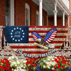 250 Years of Freedom Flag, We The People Patriotic 1776 2026 Fan Flag