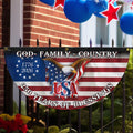 250 Years of Blessing 1776 2026 Fan Flag, God Family Country Patriotic Flag Decor