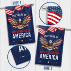 250 Years of Freedom American Flag, Bald Eagle We The People 1776 2026 Flag Decor