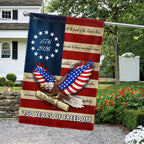 250 Years of Freedom Flag, We The People Patriotic 1776 2026 Flag Decor