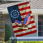 250 Years of Freedom Flag, We The People Patriotic 1776 2026 Flag Decor