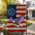 250 Years of Freedom Flag, We The People Patriotic 1776 2026 Flag Decor
