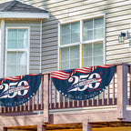 250 Years of America 1776 2026 Flag, 250 Years Semiquincentennial Fan Flag