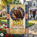 Patriotic 250 Years Flag, We The People 1776 2026 American Flag Outdoor Decor