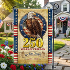 Patriotic 250 Years Flag, We The People 1776 2026 American Flag Outdoor Decor