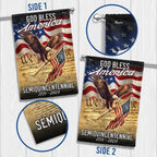 God Bless America 1776 2026 Flag, We The People Semiquincentennial 250 Years American Flag