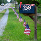250 Years of America 1776 2026 Flag Semiquincentennial Patriotic Mailbox Cover