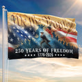 250 Years of Freedom Revolution Flag, American We The People 1776 2026 Grommet Flag