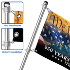 250 Years of Freedom Revolution Flag, American We The People 1776 2026 Grommet Flag