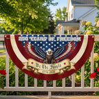 250 Years of Freedom American Fan Flag, Patriotic Bunting Flag We The People 1776 2026