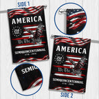 250 Years of America Semiquicentennial Garden Flag, Patriotic We The People 1776 2026 Decor
