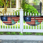 Patriotic 250 Years Flag, God Bless America 1776 2026 American Fan Flag