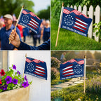 We The People 250 Years Handheld Flag for America Semiquincentennial 1776 2026