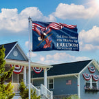 God Bless America 1776 2026 Grommet Flag for Decor 250 Years of Freedom