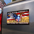 250 Years of Freedom Flag Car Magnet, God Bless America Vehicle Decor