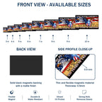 250 Years of Freedom Flag Car Magnet, God Bless America Vehicle Decor