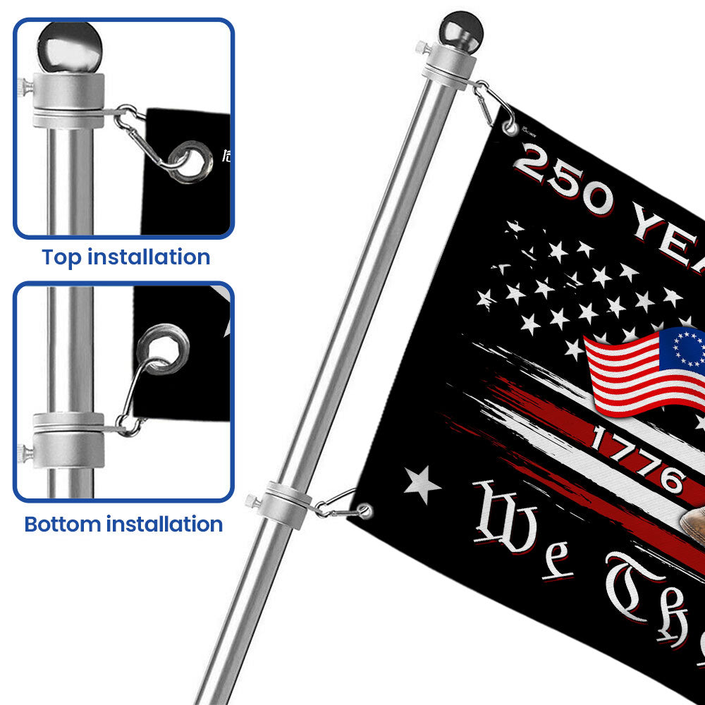 We The People 250 Years Grommet Flag, American Liberty 1776 2026 Flag