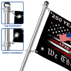 We The People 250 Years Grommet Flag, American Liberty 1776 2026 Flag
