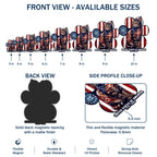 Patriotic American Cat Car Magnet, 250 Years of America 1776 2026  Die Cut Magnet  for Cat Lovers