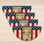250 Years We The People Fan Flag Decor for America 1776 2026 Anniversary