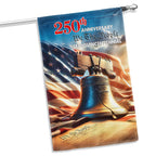 Patriotic 250th Anniversary Flag - American Liberty Bell Flag for Decoration