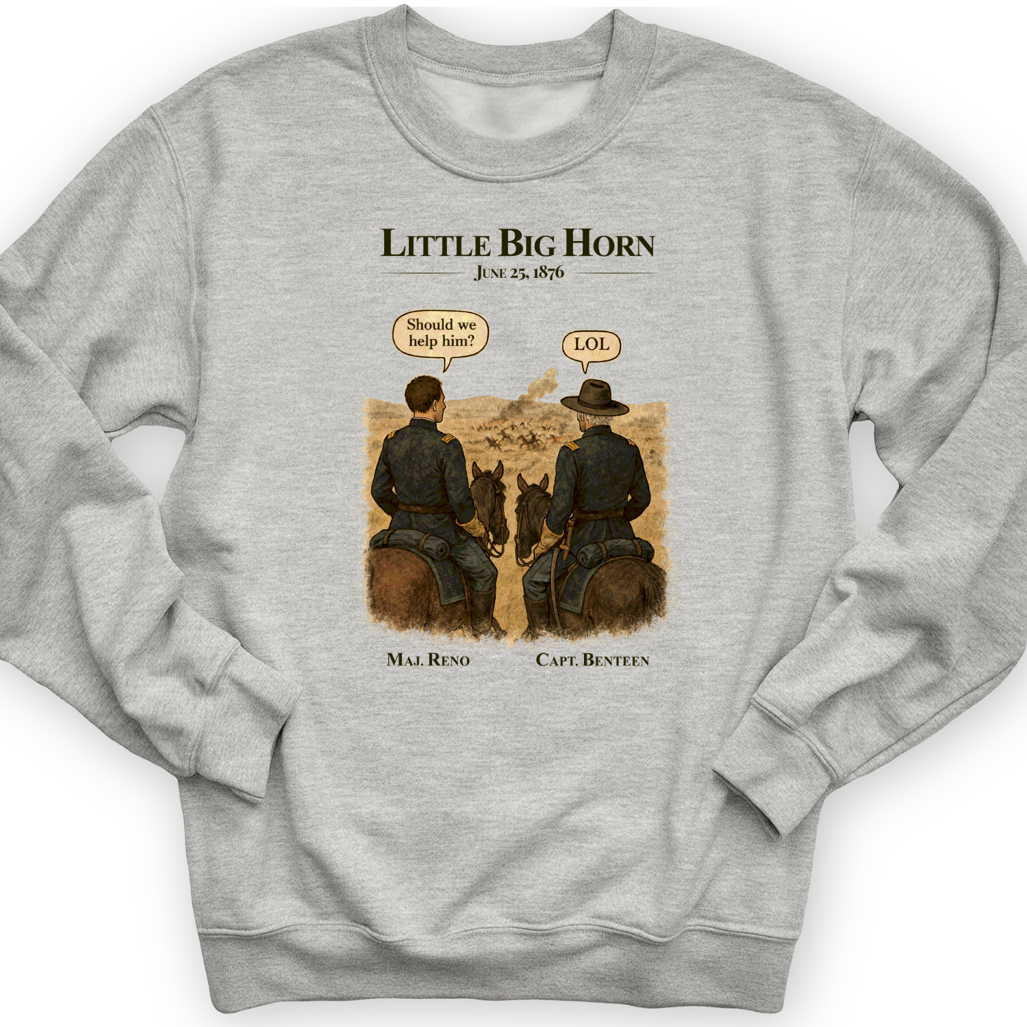 Reno and Benteen Crewneck