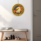 America 250th Independence Day Suncatcher Window Hanging