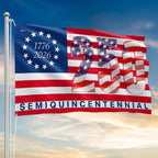 1776 2026 Patriotic Grommet Flag for 250th of America 3-Day Shipping