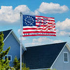 1776 2026 Patriotic Grommet Flag for 250th of America 3-Day Shipping