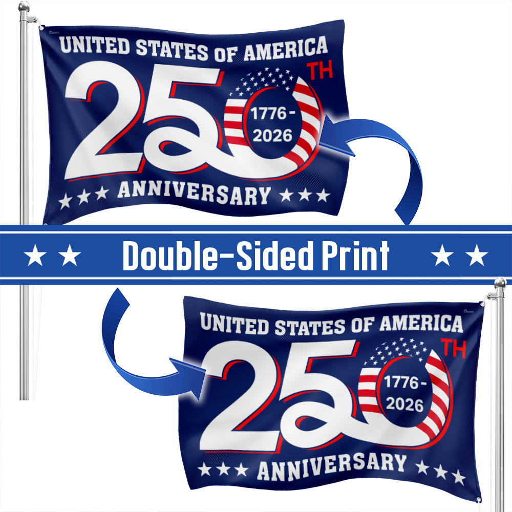 1776 2026 Flag for America 250th Anniversary Decoration 3-Day Shipping