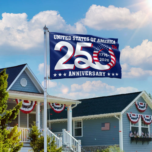 1776 2026 Flag for America 250th Anniversary Decoration 3-Day Shipping