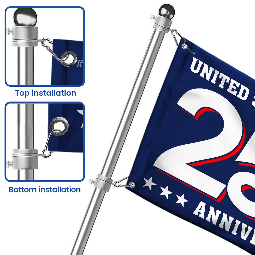 1776 2026 Flag for America 250th Anniversary Decoration 3-Day Shipping