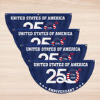 1776 2026 Fan Flag Patriotic Decor for the 250th Anniversary of the US