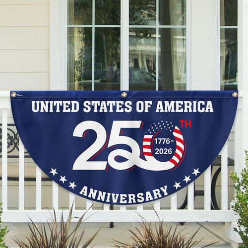 1776 2026 Fan Flag Patriotic Decor for the 250th Anniversary of the US