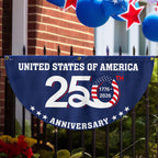1776 2026 Fan Flag Patriotic Decor for the 250th Anniversary of the US